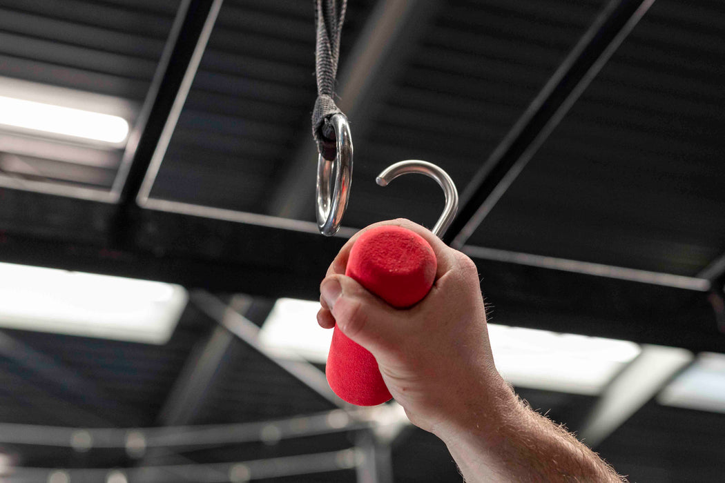 Mounting strap with stainless steel ring for Ninja Hooks