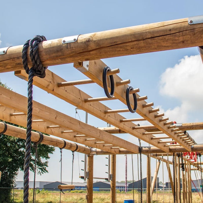Monkeybar in an obstacle course
