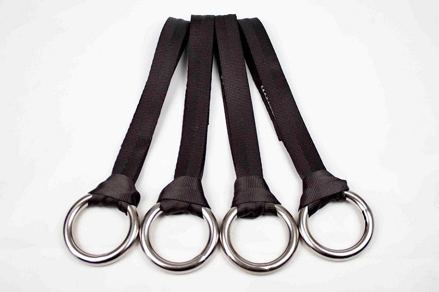 Mounting strap with stainless steel ring for Ninja Hooks