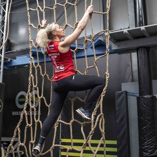 Kletternetz aus Polyhanf