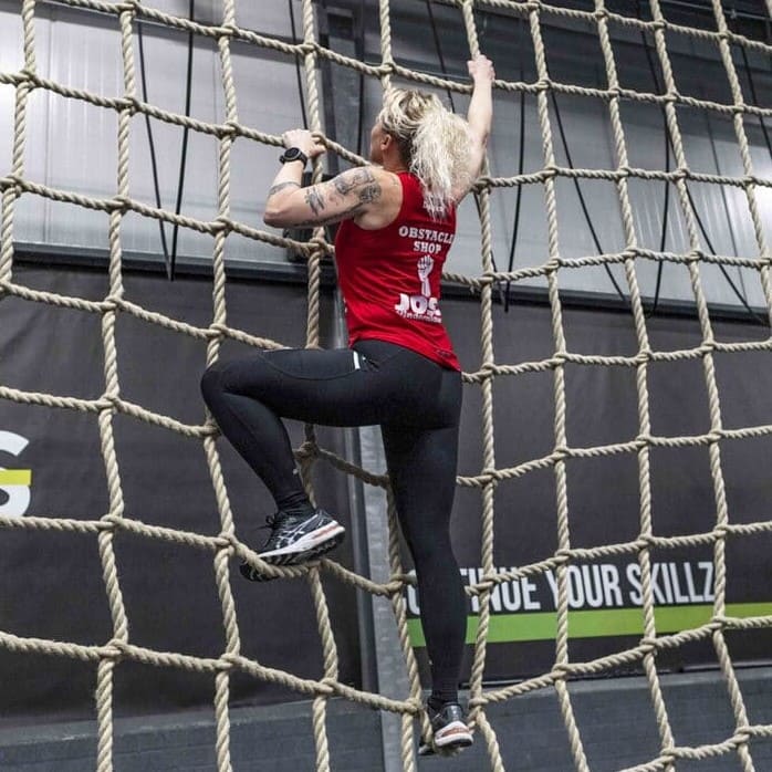 Kletternetz aus Polyhanf