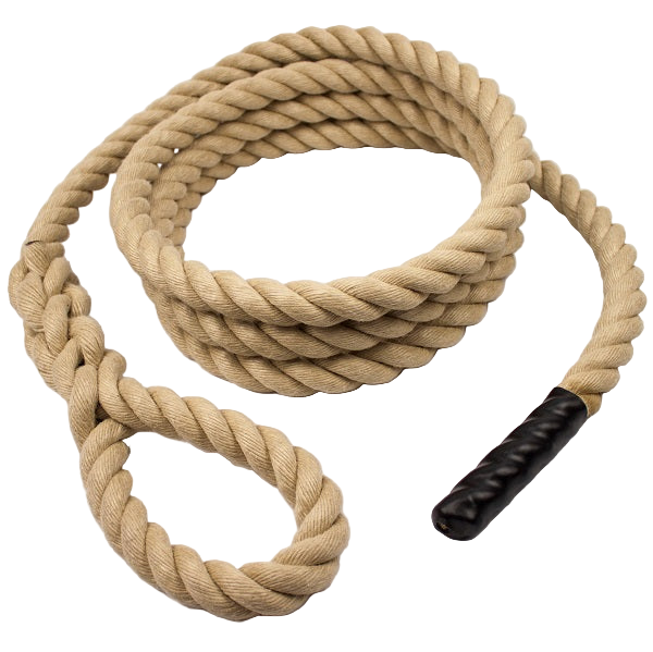 Kletterseil mit Schlaufe, Polyhanf