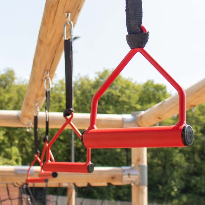 Ninja Triangle, steel