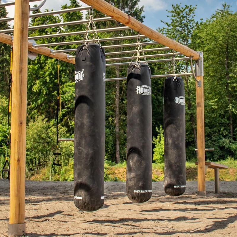 Wood Punch Bag Frame Stand Outdoor Punch Bag Frame Heavy Bag For
