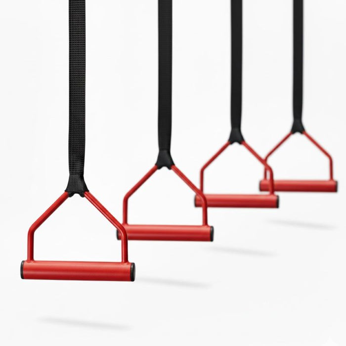 Set of 4 Ninja Triangles, red