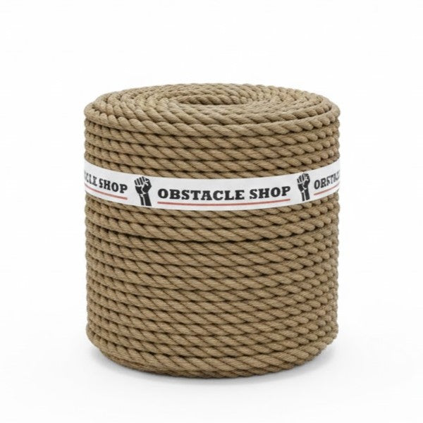 Bunch rope 220mtr, Manilla, various diameters from 6 to 28mm